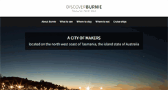 Desktop Screenshot of discoverburnie.net